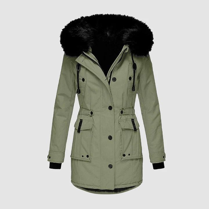 Lange winterjas voor dames - Dita