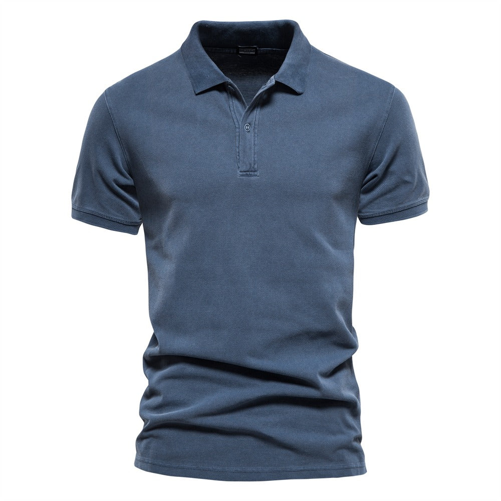 Carter® - Modern poloshirt met contrasterende kraag