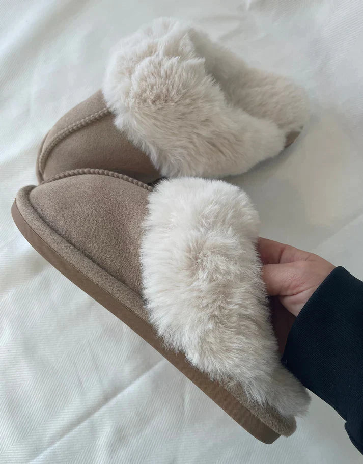 Karla - Teddybeer schoenen beige