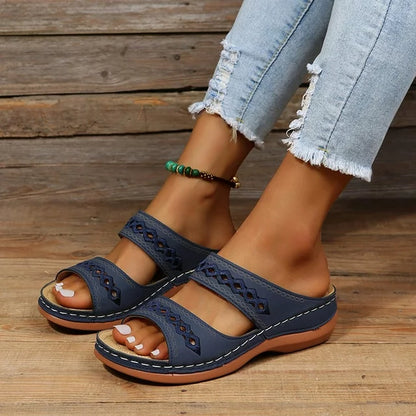 Valeria - Casual sleehak sandalen Buitenslippers