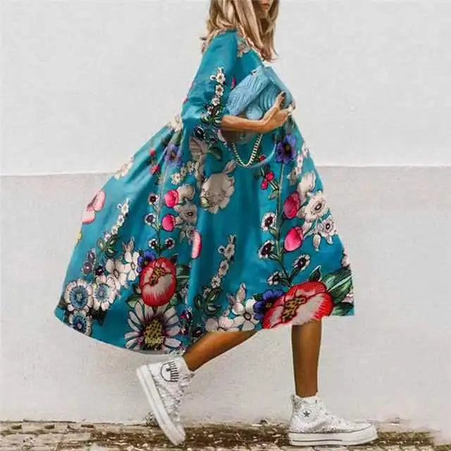 Margu | Bohemian Jurk met Print