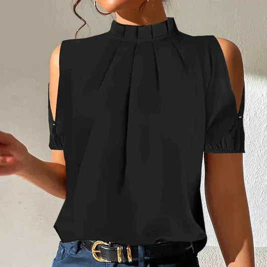 Elegante, off-shoulder damestop – chic en comfortabel