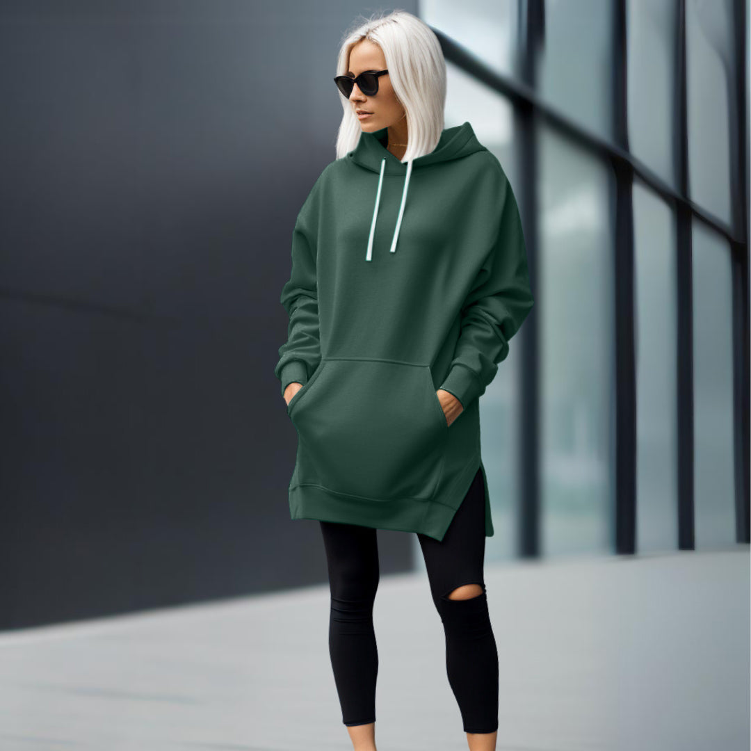 Übergroßes Hoodie-Kleid: Bequem und Stylisch