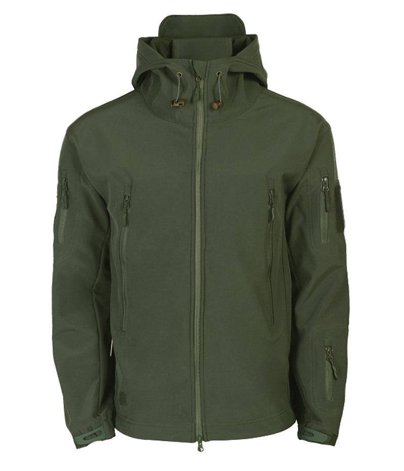 Ethan - Heren Softshell Jas met Capuchon