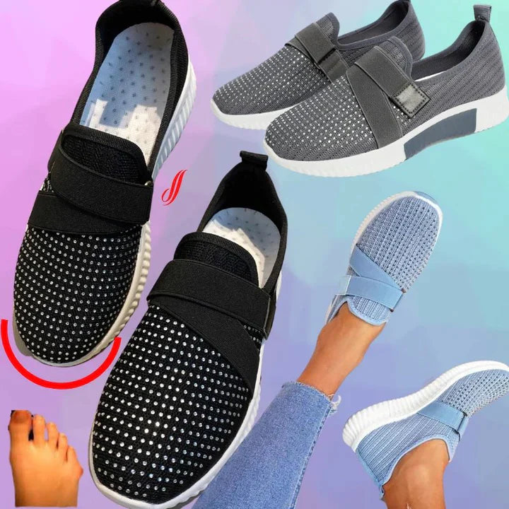 Valerié® chaussures femme avec velcro | Améliorez votre posture de course