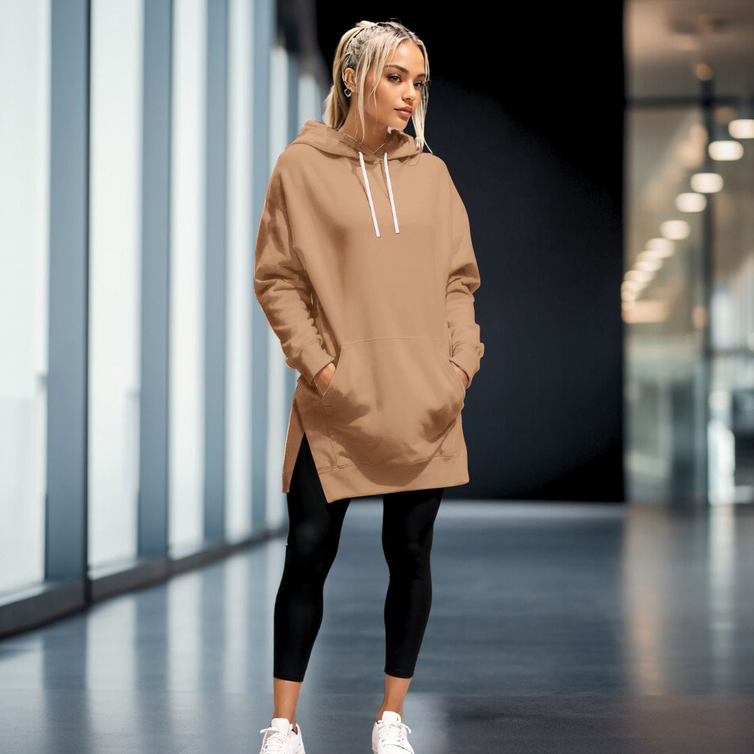 Übergroßes Hoodie-Kleid: Bequem und Stylisch