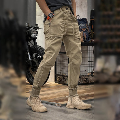 RICHARD - Stretchy cargo broek