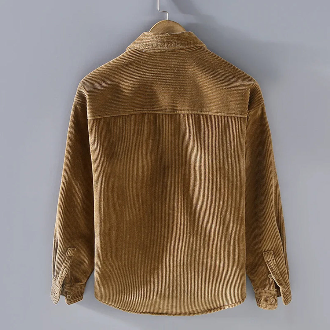 ABERNATHY - Corduroy wintershirt voor mannen