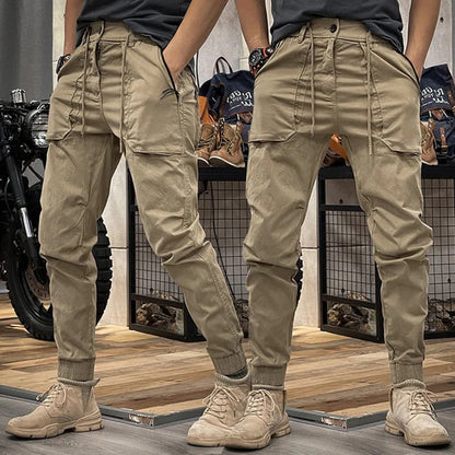 RICHARD - Stretchy cargo broek