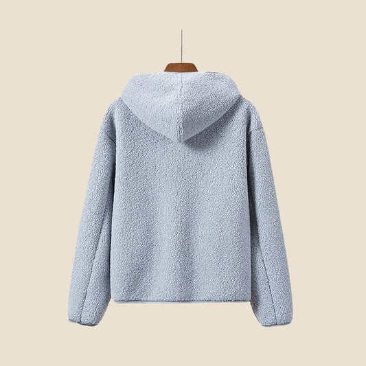 Hoodie met lange mouwen en ritssluiting - Lisbet