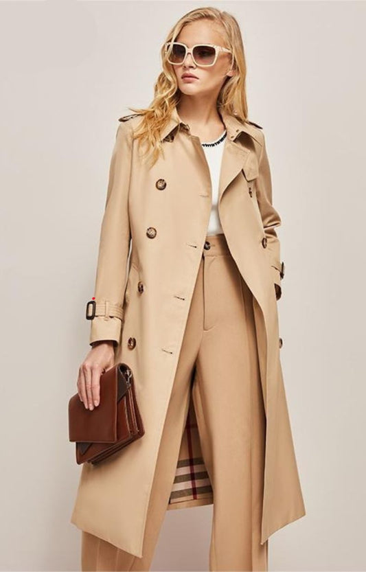 Casual trenchcoat voor dames in de winter - Liva