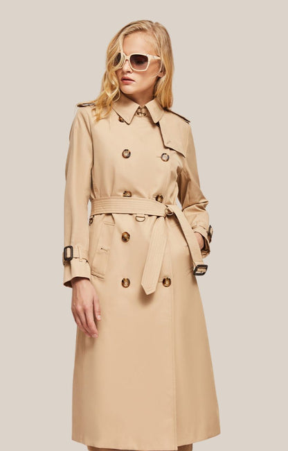 Casual trenchcoat voor dames in de winter - Liva