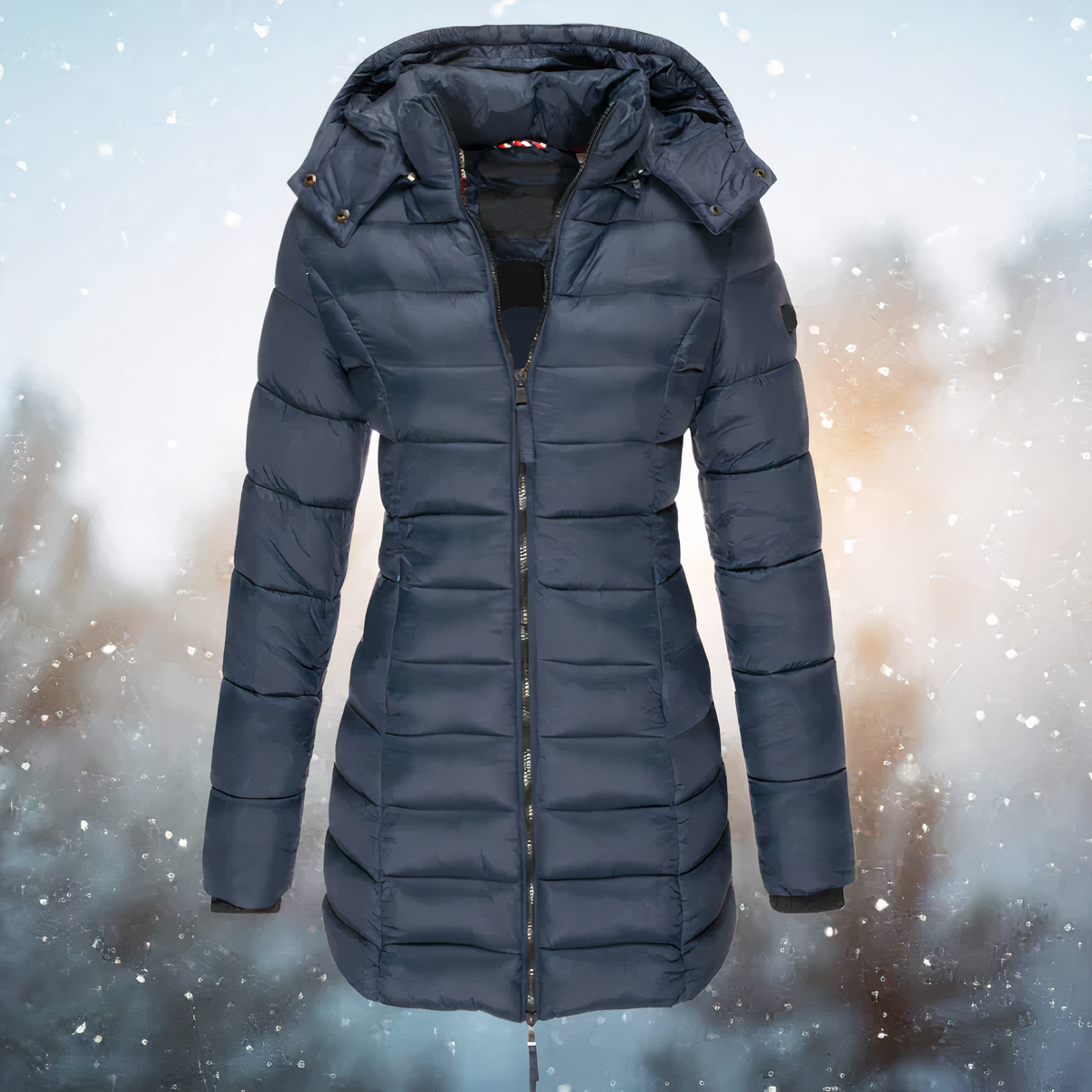 Eadric - Getailleerd Winterpufferjack voor Dames