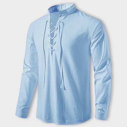 LASZLO - Elegant V-hals shirt