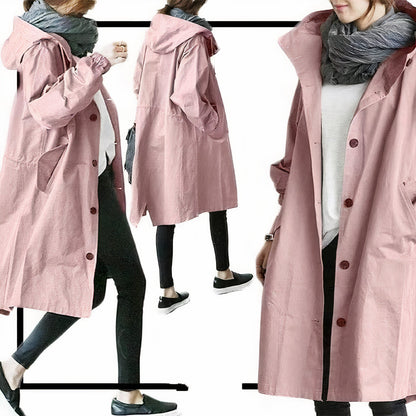 Stijlvolle waterafstotende trenchcoat - Marita