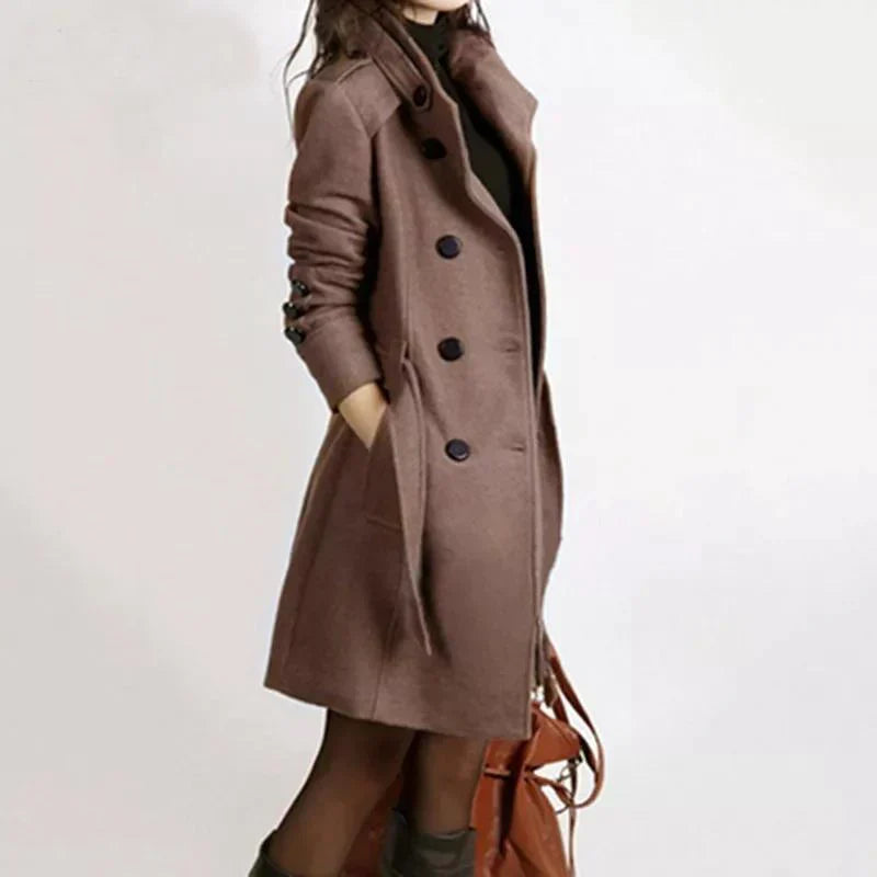 Elegante winter trenchcoat voor dames - Tanja