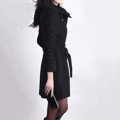 Elegante winter trenchcoat voor dames - Tanja