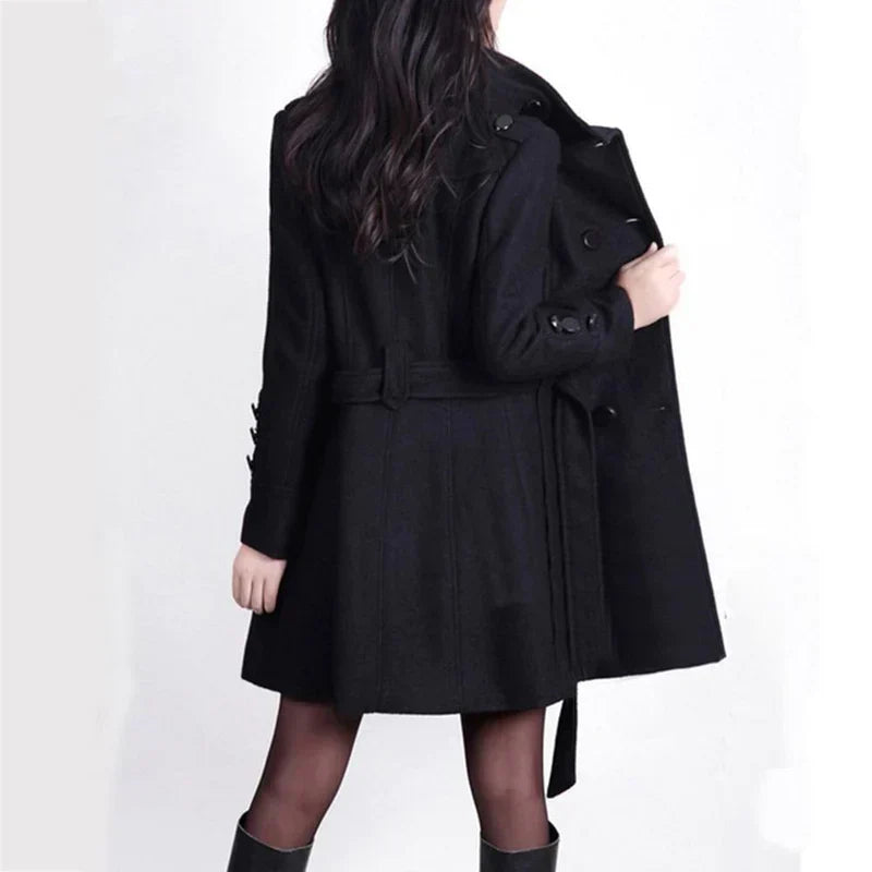 Elegante winter trenchcoat voor dames - Tanja