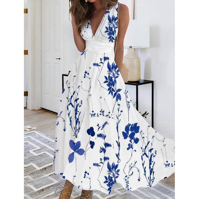 Carol | Bloemen Maxi Jurk