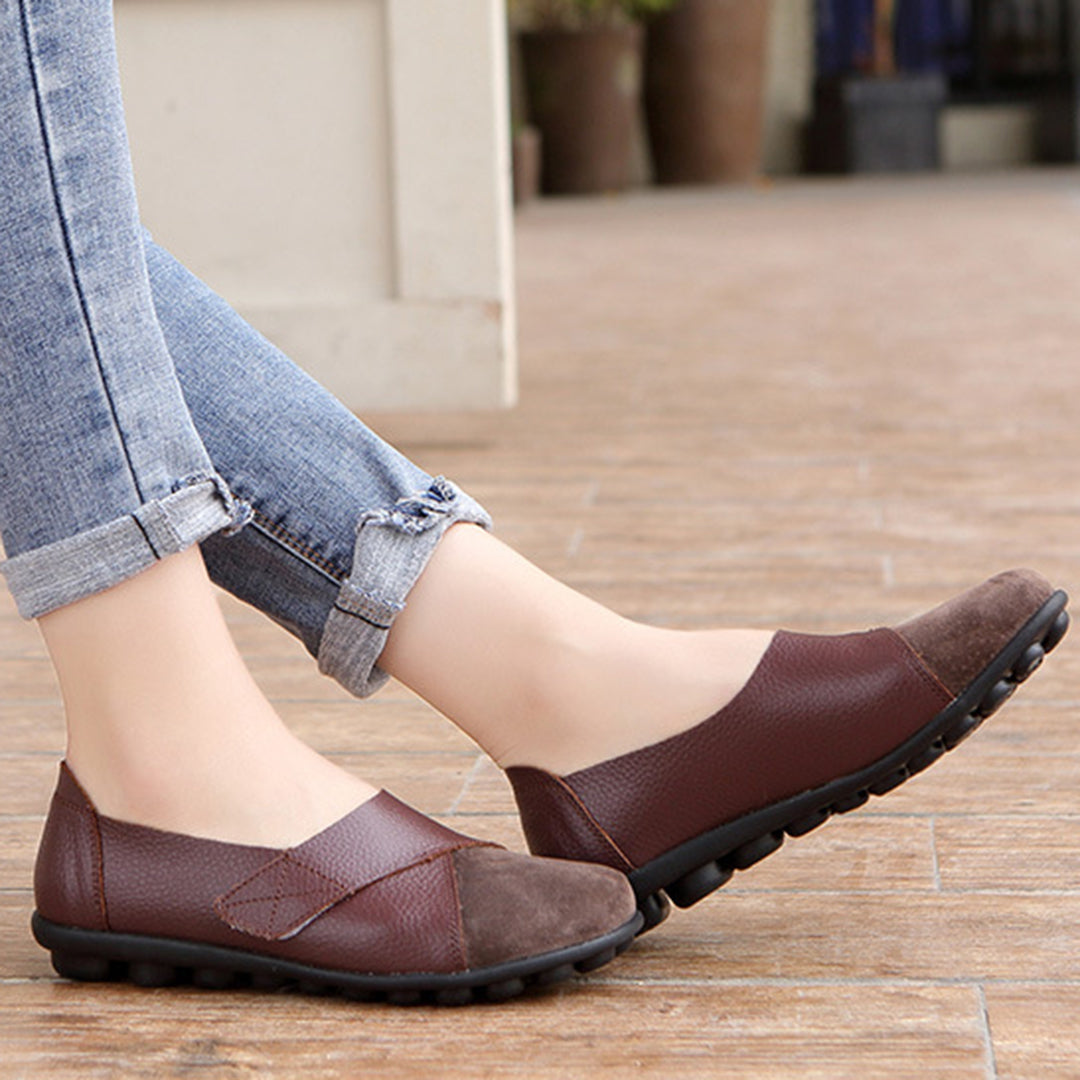 BOHUMILA - Comfortabele leren loafers