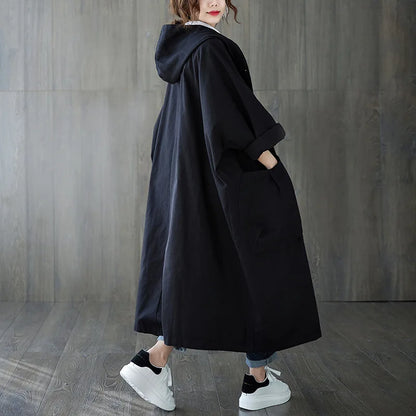 Winter trenchcoat voor dames - Kalie