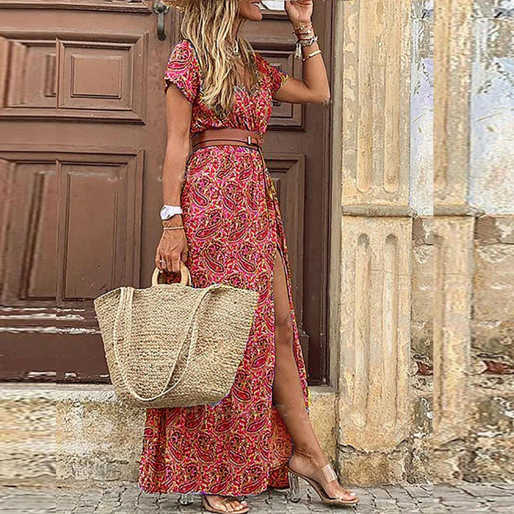 Wendy - Boho maxi jurk