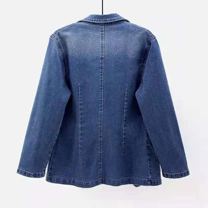 Klassiek denim blazerjasje voor dames - Hedy