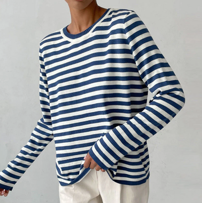 Sarah - gestreept shirt met lange mouwen