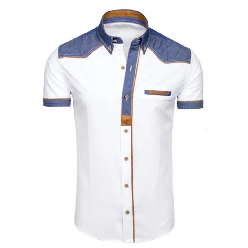 Grayson - Geraffineerde Slim Fit Denim Polo - Moeiteloze stijl met een zakje