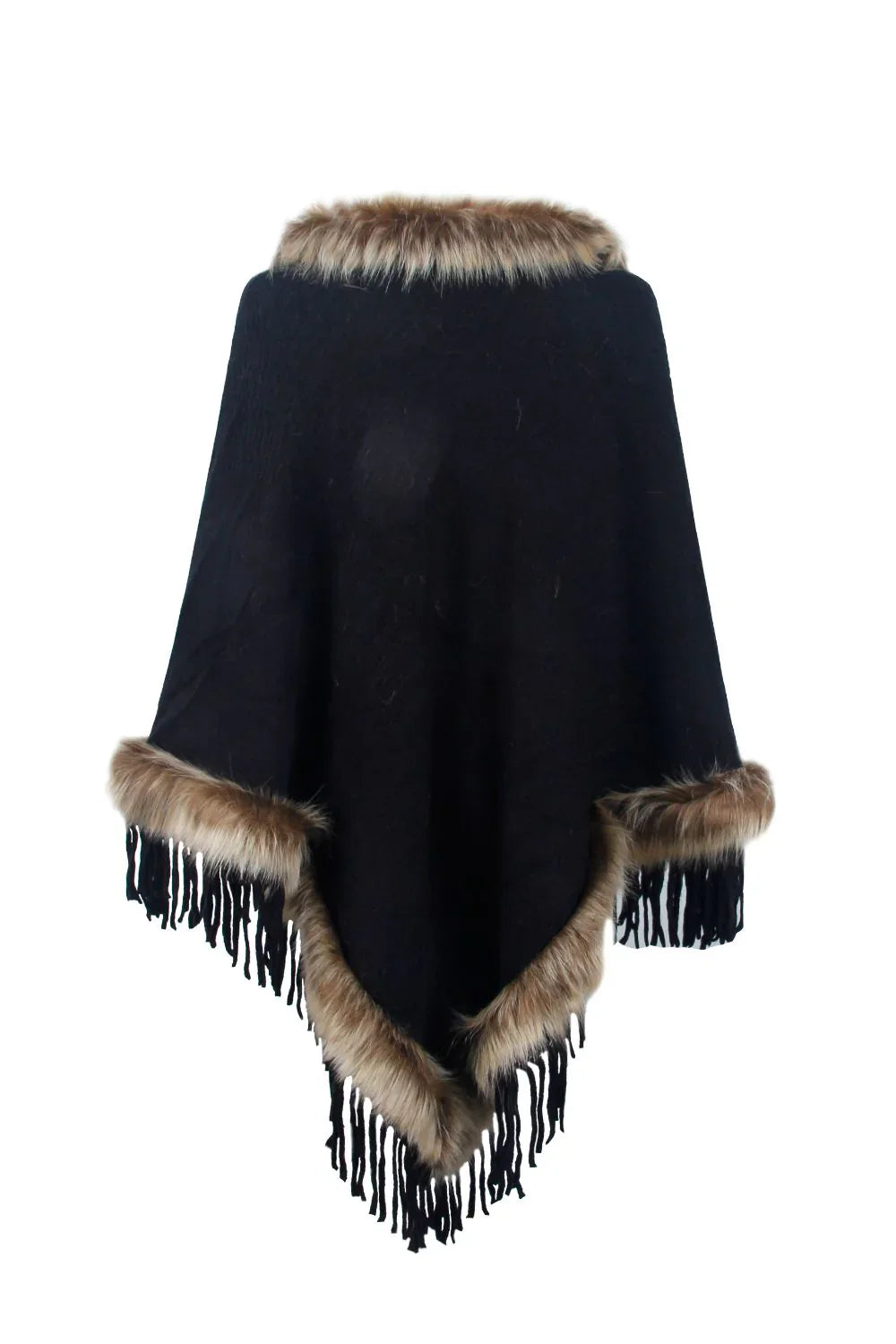 Emily - Stijlvolle Poncho voor de Winter