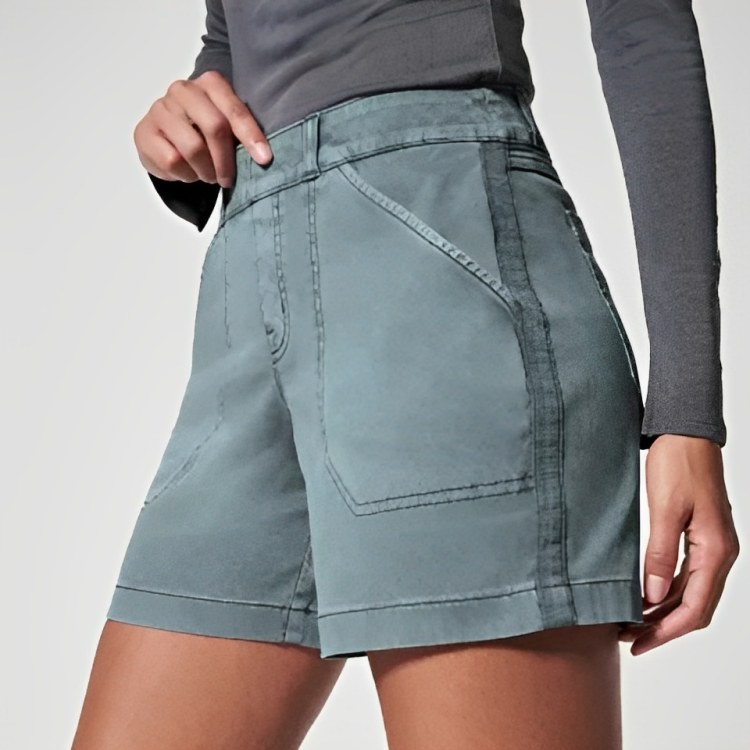 Vrouwen Shorts Zomer Mode Hoge Elasticiteit Shorts Met Zakken Casual Broek