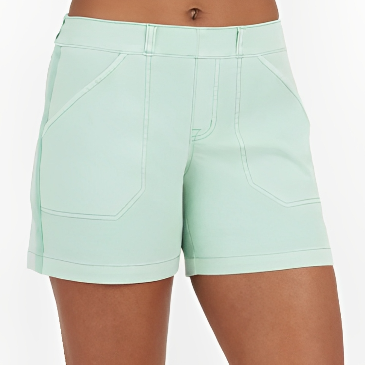 Vrouwen Shorts Zomer Mode Hoge Elasticiteit Shorts Met Zakken Casual Broek