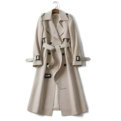 Rosalie - Stijlvolle Dames Trenchcoat voor Herfst & Winter