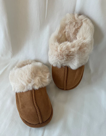 Karla - Teddybeer schoenen beige