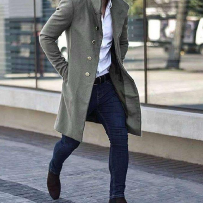 Edi - Loek Jas | Extreem modieuze trench coat voor heren