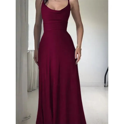 Lulah - gedrapeerde maxi-jurk