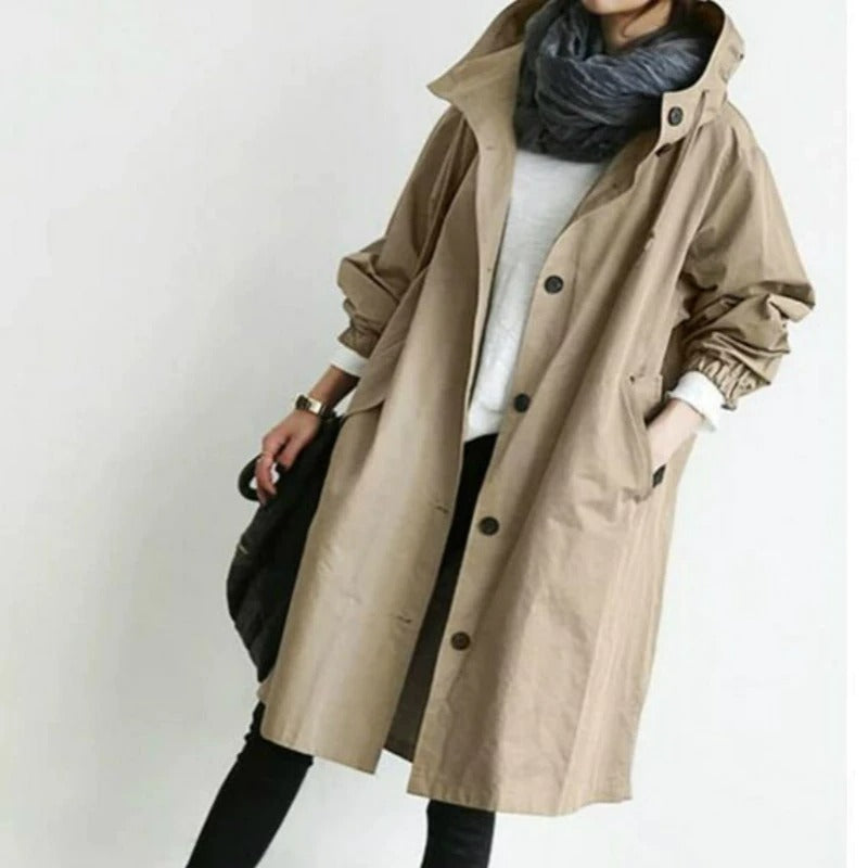 Stijlvolle waterafstotende trenchcoat - Marita