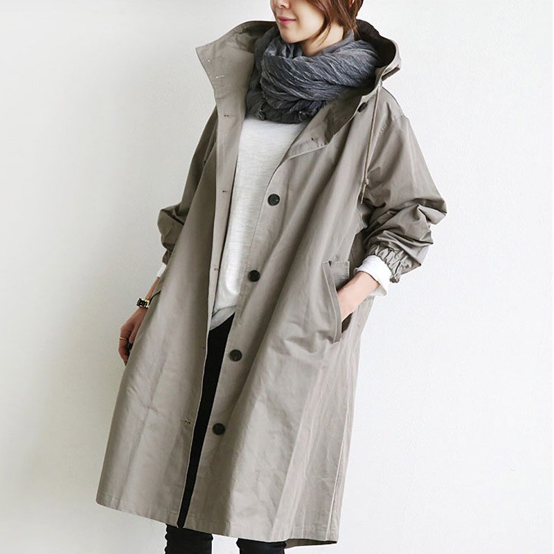Stijlvolle waterafstotende trenchcoat - Marita