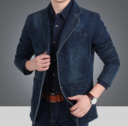 Nico - Tijdloze Denim Blazer