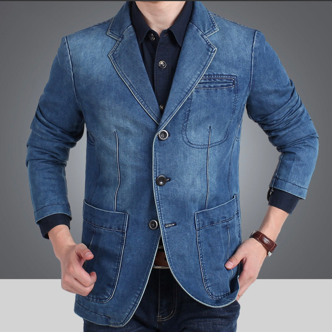 Nico - Tijdloze Denim Blazer