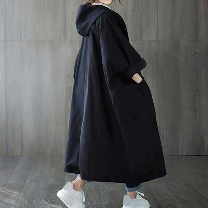 Stijlvolle oversized trenchcoat voor dames - Arnita