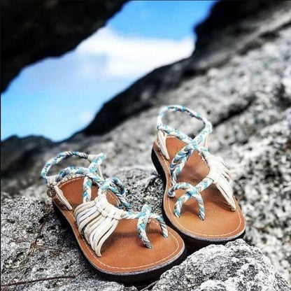 Casual sandalen met veters - galatea