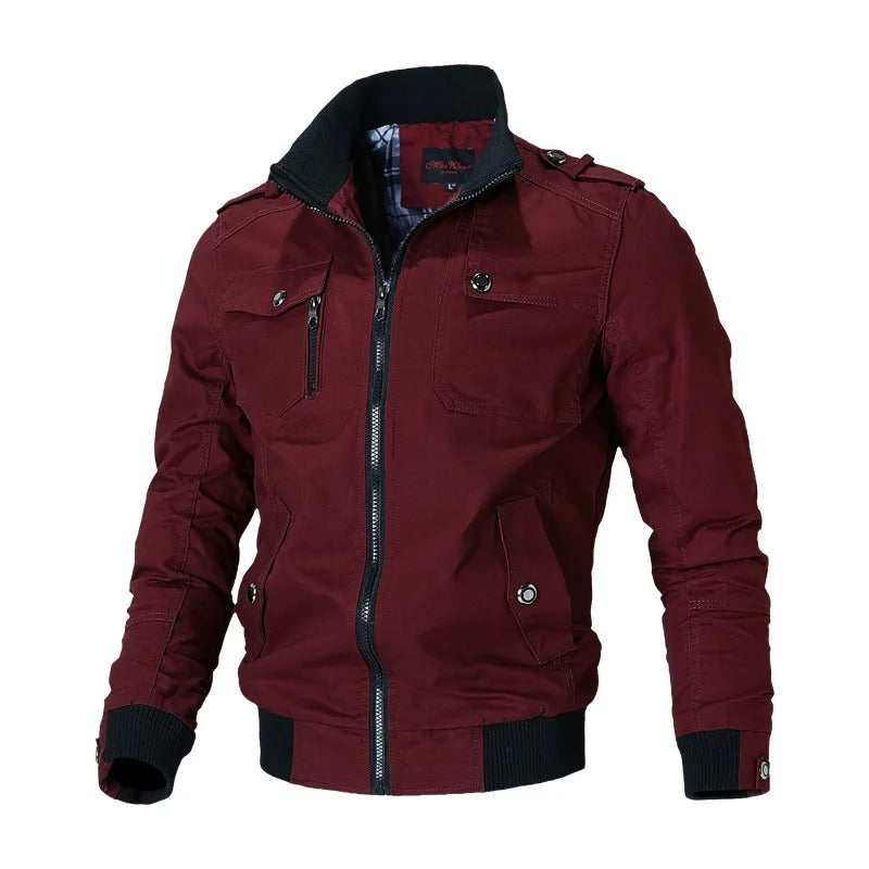 Pepito - Classic Jacket | Stijlvol Gewatteerd Heren tussenjas met Kraag