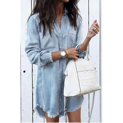 Valerie | Denim Jurk