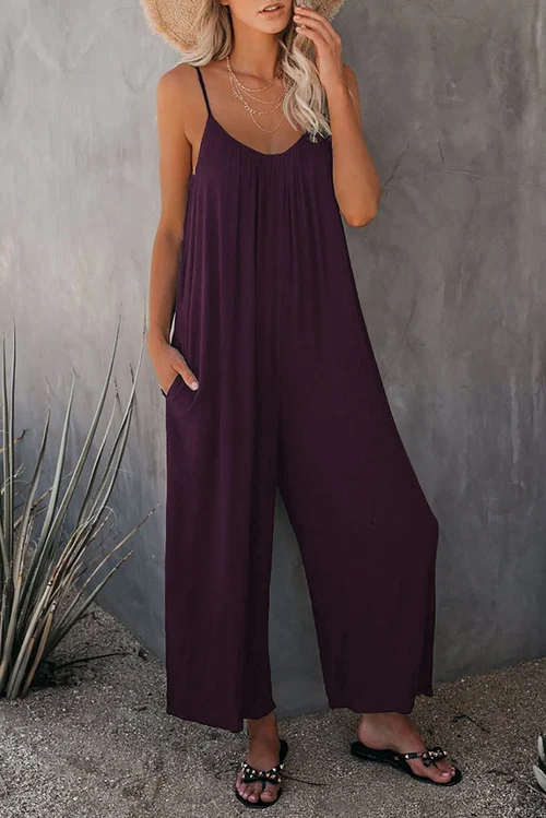 🔥Hot Sale 49% Korting 🔥Ultieme Zwierige Jumpsuit Met Zakken✨Koop 2 Extra 10% Korting