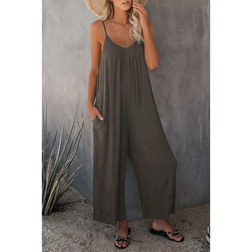 🔥Hot Sale 49% Korting 🔥Ultieme Zwierige Jumpsuit Met Zakken✨Koop 2 Extra 10% Korting